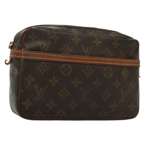 LOUIS VUITTON Monogram Compiegne 23 Clutch Bag M51847 LV Auth 137616 - Picture 1 of 16